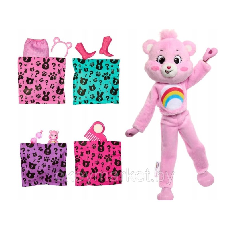 Кукла Barbie Cutie Reveal Care Bear JCN95