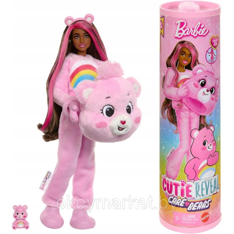 Кукла Barbie Cutie Reveal Care Bear JCN95