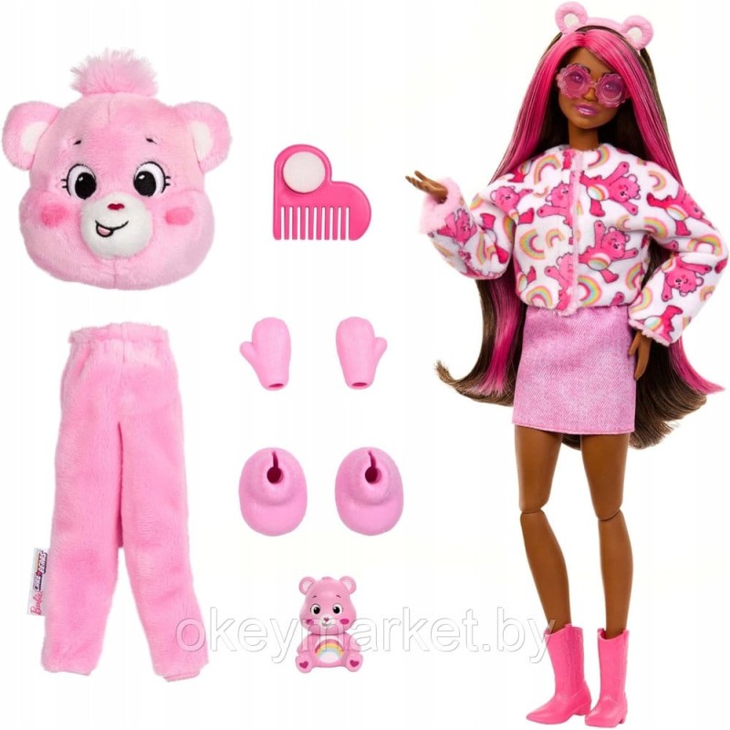 Кукла Barbie Cutie Reveal Care Bear JCN95