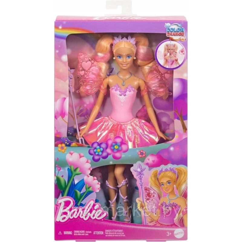 Кукла Mattel Barbie Фея меняющая цвет JCP76