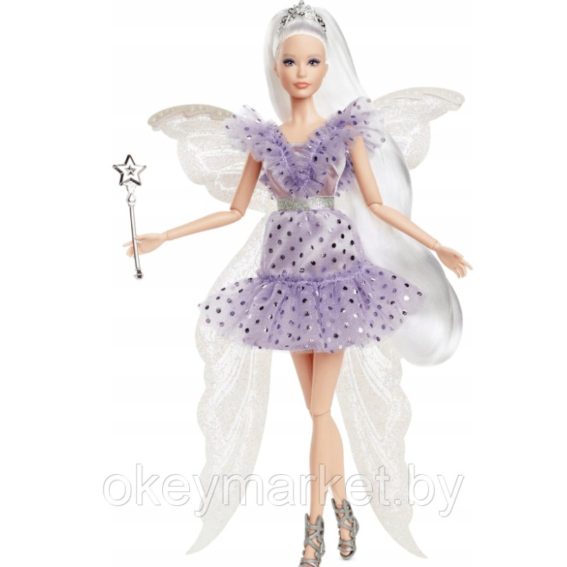 Коллекционная кукла Barbie Signature Tooth Fairy Doll - Кукла Барби Зубная Фея JCW43