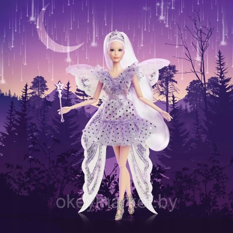 Коллекционная кукла Barbie Signature Tooth Fairy Doll - Кукла Барби Зубная Фея JCW43