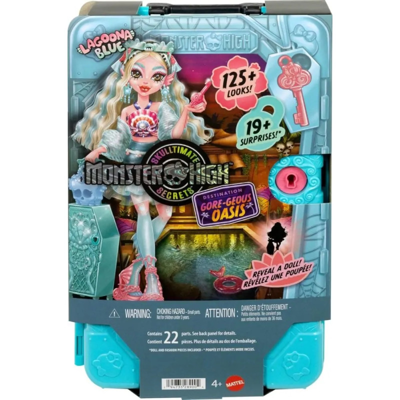 Кукла Монстер Хай Лагуна Блю Skulltimate Secrets Monster High JDR51