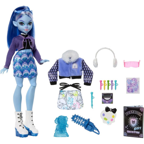 Кукла Mattel Monster High JDR58 Fearbook Abbey Bominable Эбби