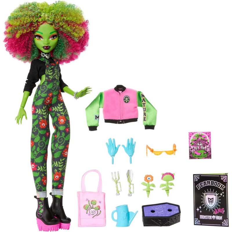 Кукла Mattel Monster High Venus JDR59 McFlytrap, коллекционная, с аксессуарами