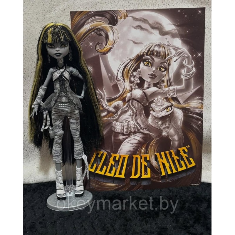 Кукла Mattel Монстер Хай Reel Drama Клео де Нил - Monster High JDR65