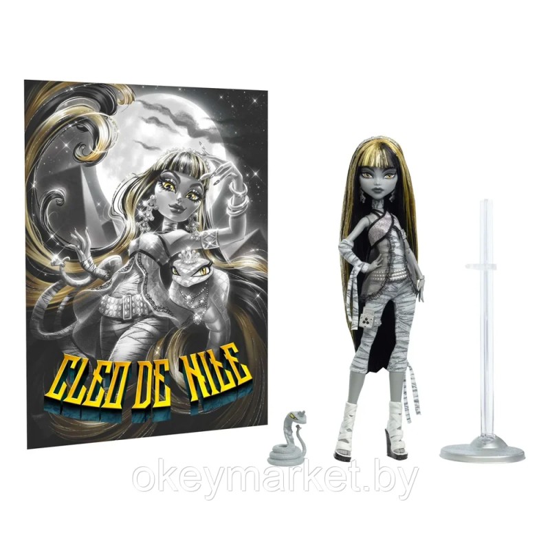 Кукла Mattel Монстер Хай Reel Drama Клео де Нил - Monster High JDR65