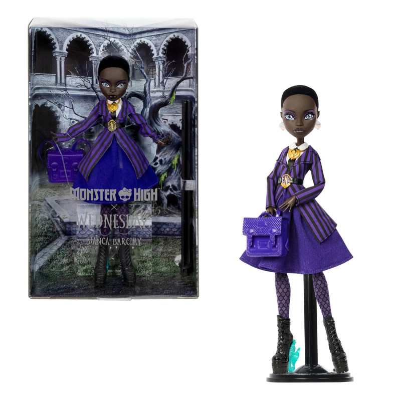 Кукла Mattel Monster High WEDNESDAY JDR71 - Bianca Barclay с аксессуарами