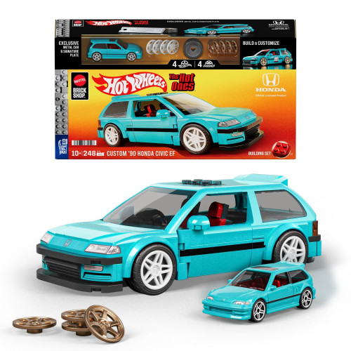 MATTEL BRICK SHOP HOT WHEELS JHF62 SPEED SERIES Custom 90 Хонда Civic