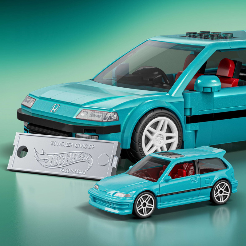 MATTEL BRICK SHOP HOT WHEELS JHF62 SPEED SERIES Custom 90 Хонда Civic