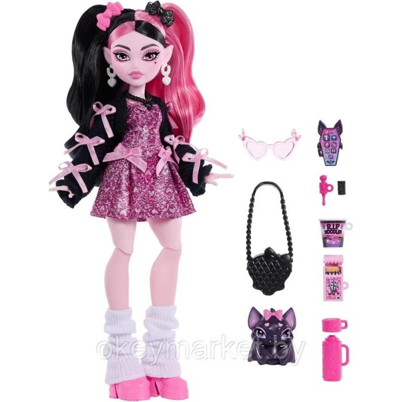 Кукла Монстер Хай Дракулаура Monster High JHK29