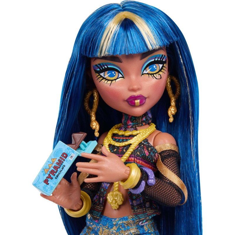 Кукла Monster High JHK32 Клео де Нил G3 с питомцем коброй