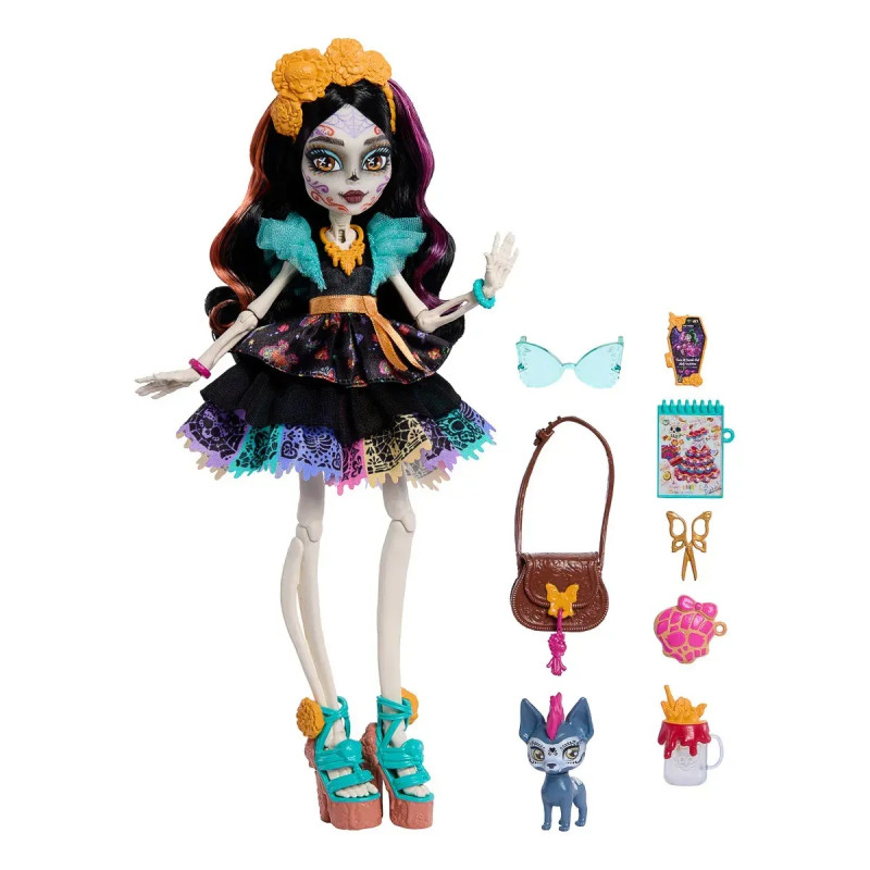 Кукла Mattel Monster High JHK34 Skelita Calaveras G3