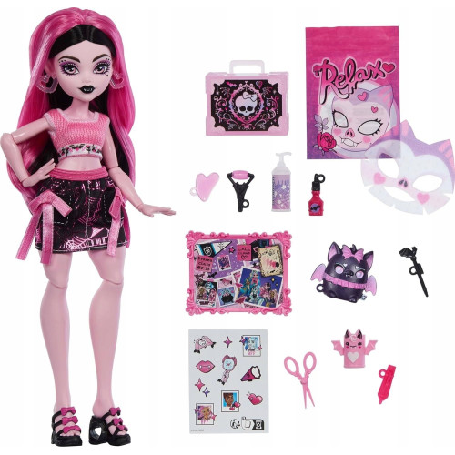 Кукла Monster High JHK43 SELF-SCARE SECRETS - Draculaura Дракулаура
