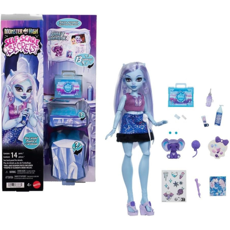 Кукла Monster High JHK44 Self-Scare Secrets - Abbey Bominable Эбби Бониэйбел