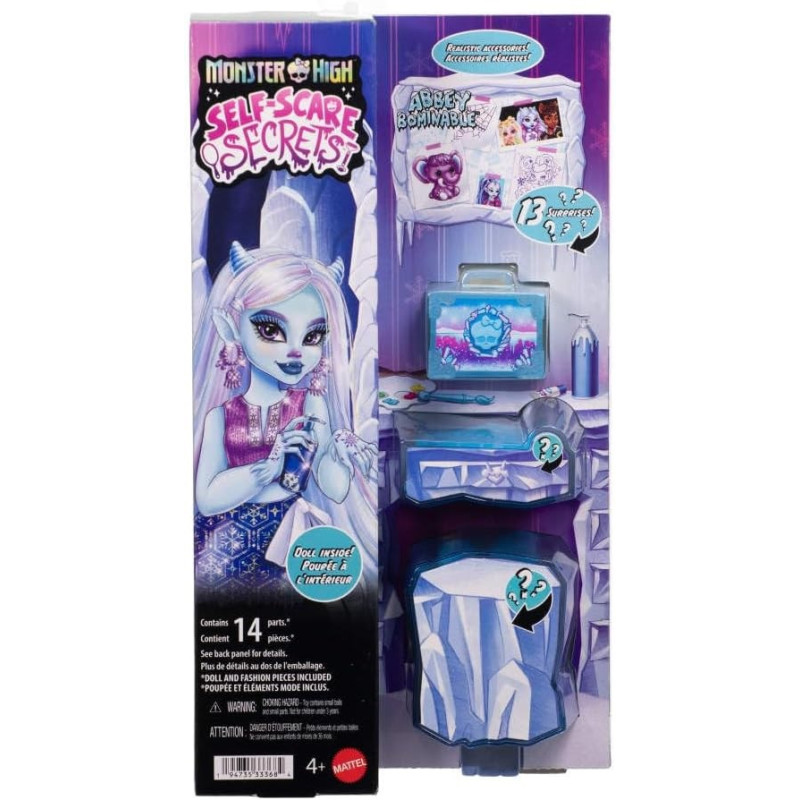 Кукла Monster High JHK44 Self-Scare Secrets - Abbey Bominable Эбби Бониэйбел