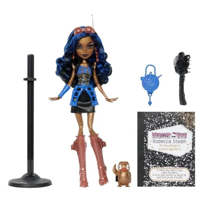 Кукла Mattel Monster High JHK59 Creeproduction Robecca Steam репродукция 2026г