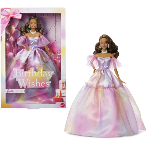Коллекционная кукла Mattel Barbie JJX77 Signature «Поздравления с днем ​​рождения» Birthday Wishes