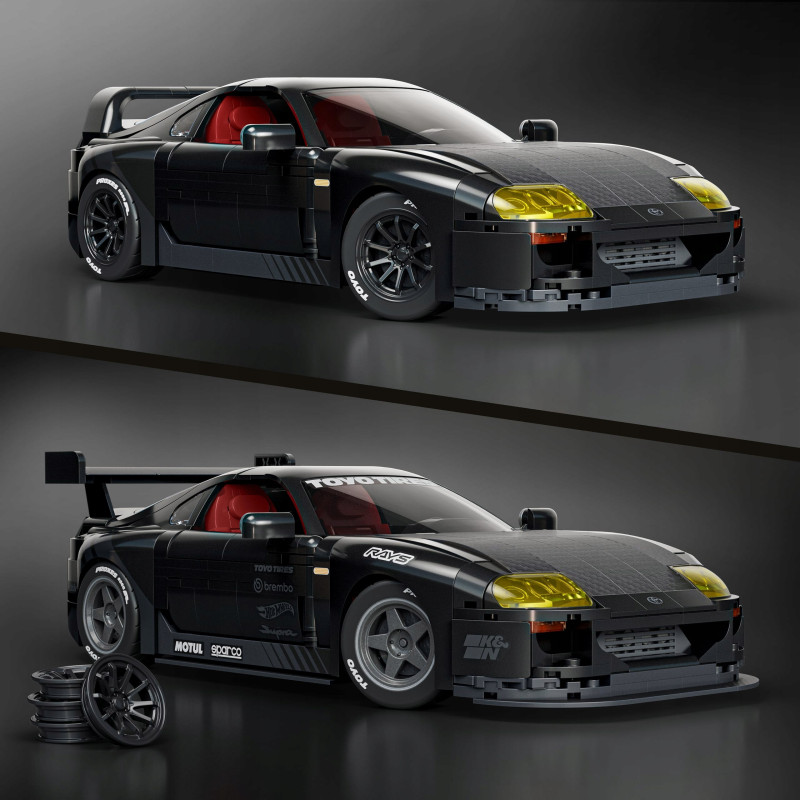 Mattel Brick Shop Klocki Hot Wheels Elite Series '94 Toyota Supra JKG40