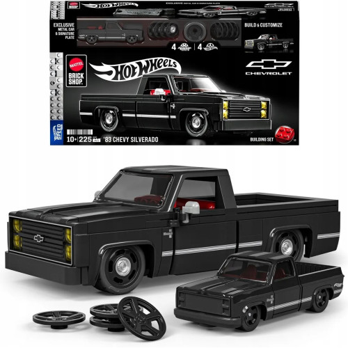 Mattel Brick Shop Klocki Hot Wheels Speed Series '83 Chevy Silverado JKG42