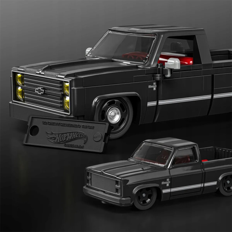 Mattel Brick Shop Klocki Hot Wheels Speed Series '83 Chevy Silverado JKG42