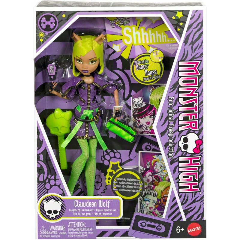 Кукла Monster High JKM45 Dawn of Dance Клодин Вульф