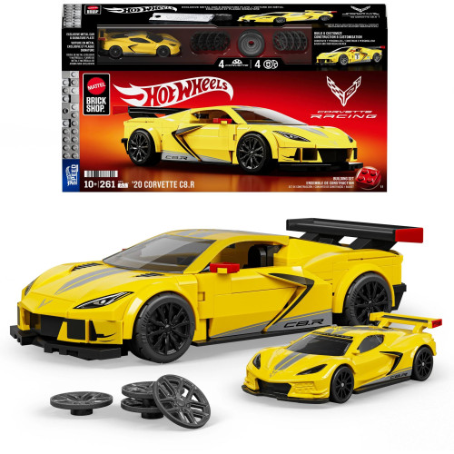 Mattel BRICK SHOP JKR19 HOT WHEELS Speed Series '20 Corvette C8.R