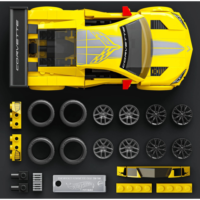 Mattel BRICK SHOP JKR19 HOT WHEELS Speed Series '20 Corvette C8.R