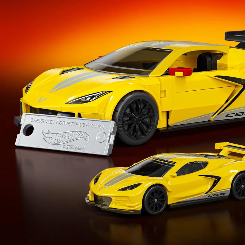 Mattel BRICK SHOP JKR19 HOT WHEELS Speed Series '20 Corvette C8.R