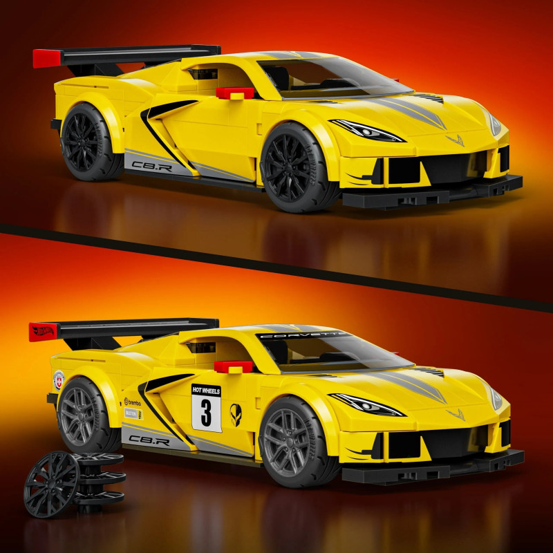 Mattel BRICK SHOP JKR19 HOT WHEELS Speed Series '20 Corvette C8.R