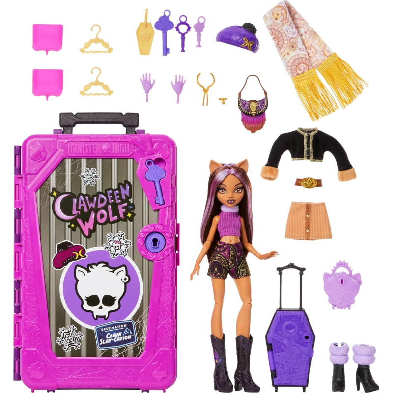 Кукла Monster High JMG65 Skulltimate Secrets Клодин Вульф