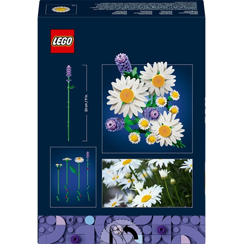 11508 LEGO Botanicals Ромашки и лаванда