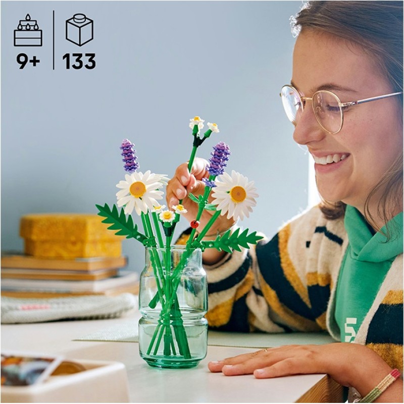 11508 LEGO Botanicals Ромашки и лаванда
