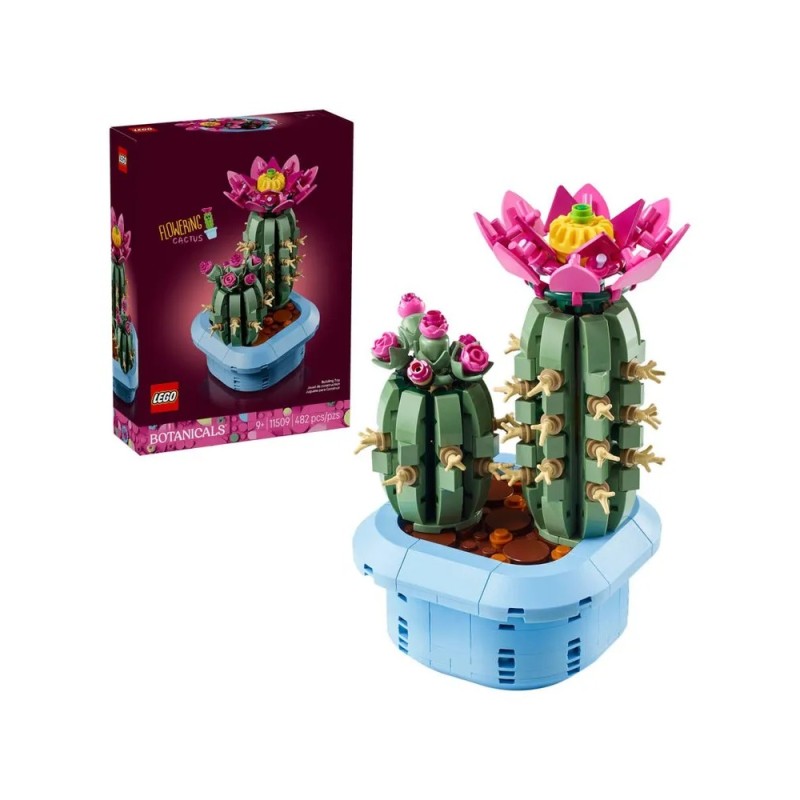 11509 LEGO Botanicals Цветущий кактус в горшке