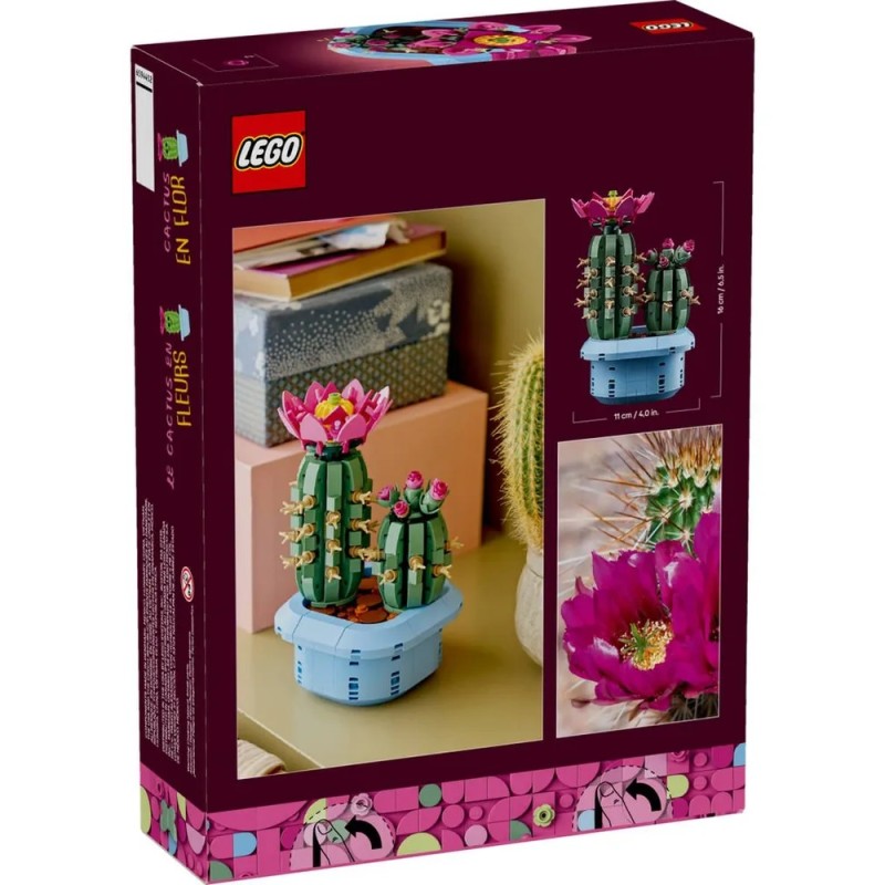 11509 LEGO Botanicals Цветущий кактус в горшке