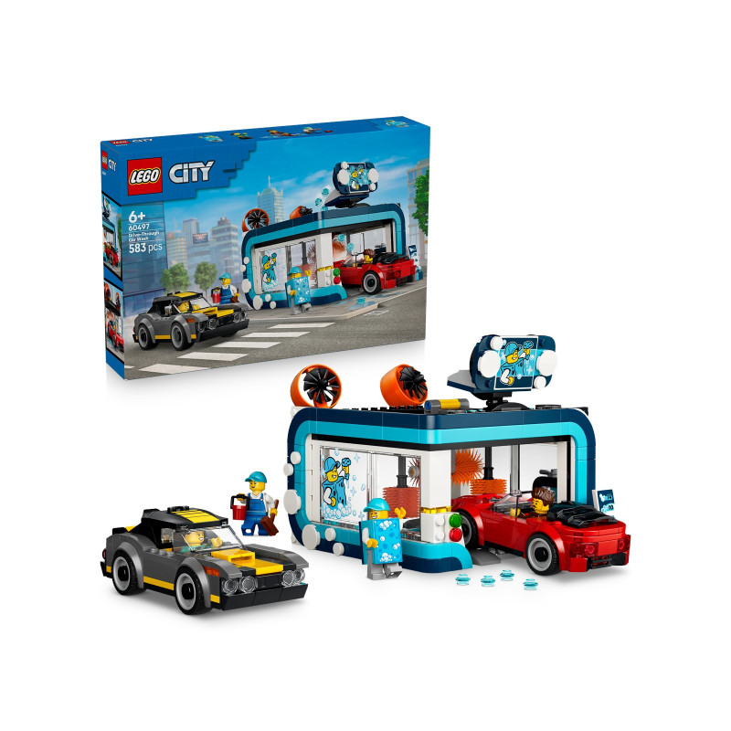 60497 LEGO City Автоматическая мойка автомобилей