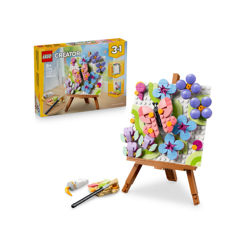 31390 LEGO Creator Картина с цветами 3 в 1
