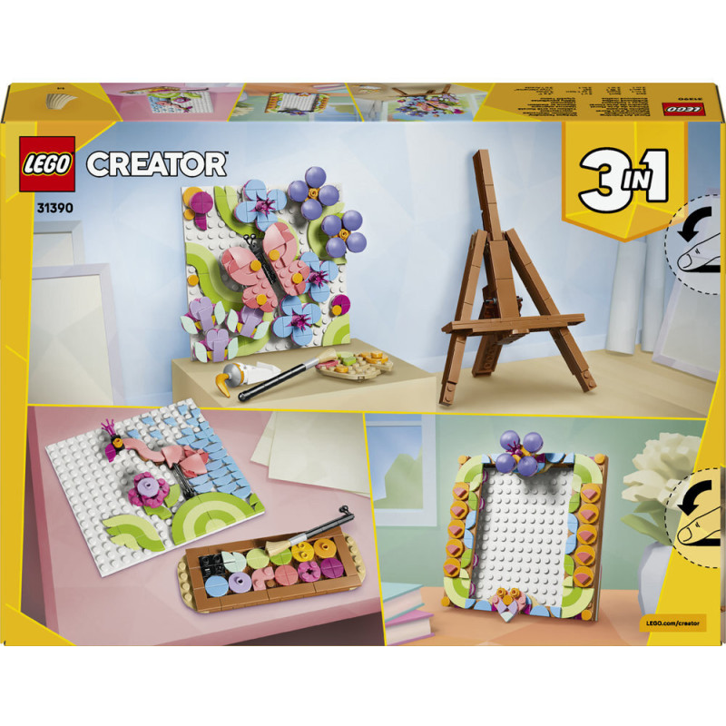 31390 LEGO Creator Картина с цветами 3 в 1