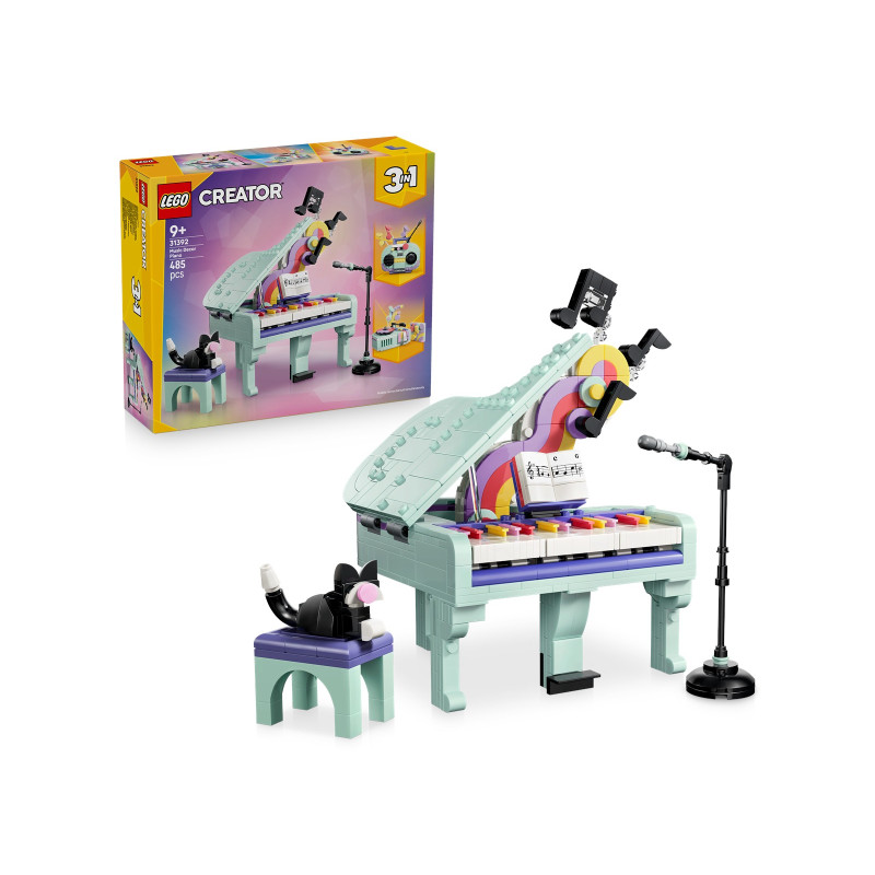 31392 LEGO Creator Пианино с котом 3 в 1