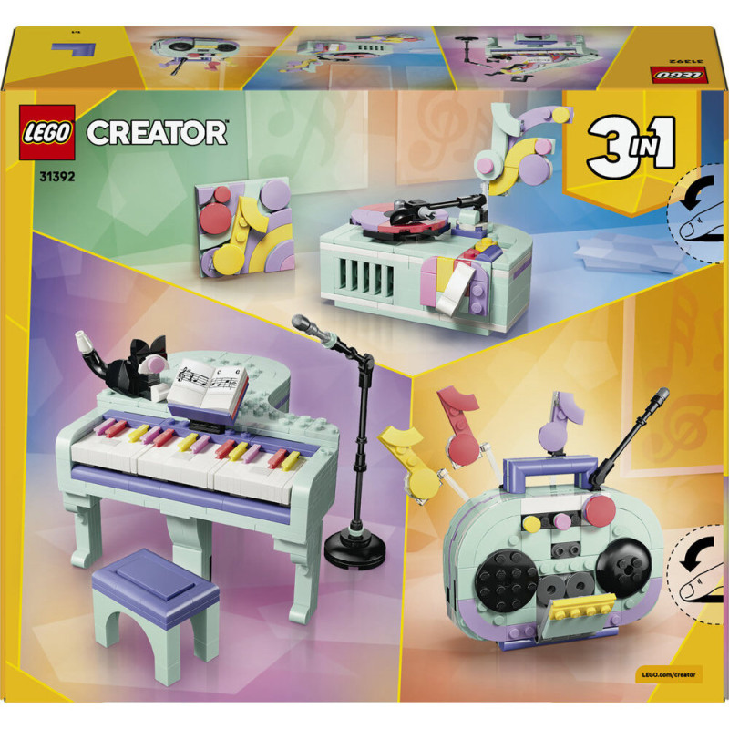 31392 LEGO Creator Пианино с котом 3 в 1