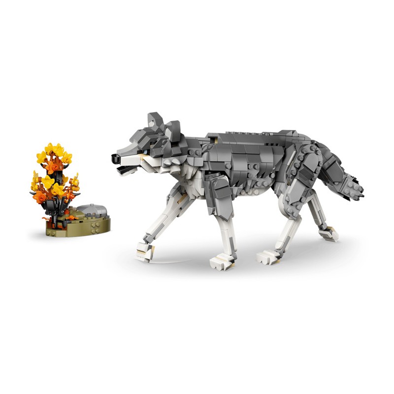 31393 LEGO Creator Лесные животные: Серый волк 3 в 1