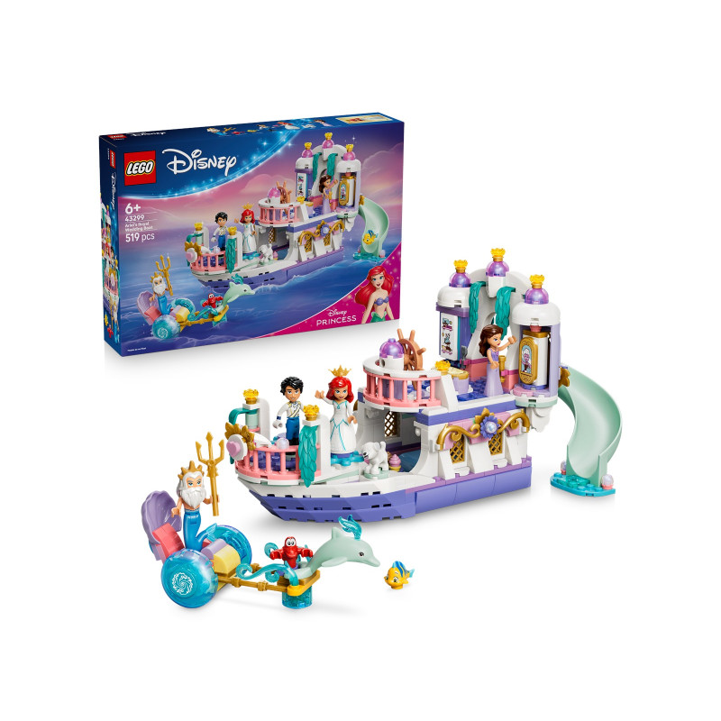 43299 LEGO Disney Свадебный корабль Ариэль