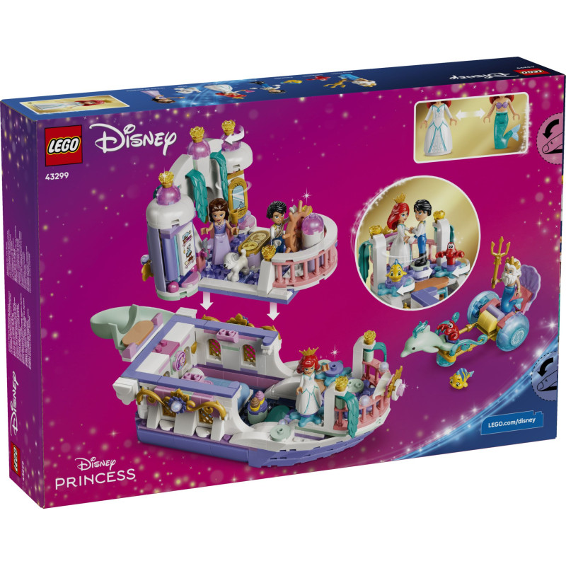 43299 LEGO Disney Свадебный корабль Ариэль