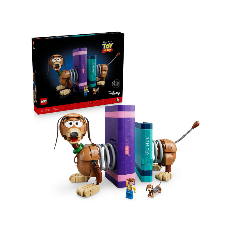 43301 LEGO Disney История игрушек: Подставки для книг в виде собаки Слинки