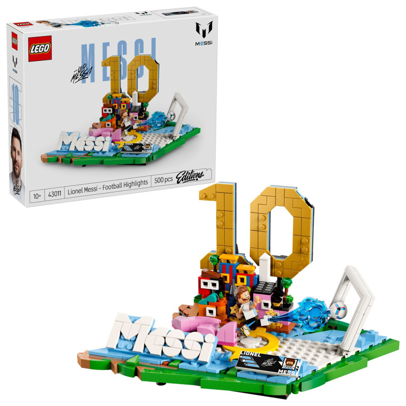 43011 LEGO Editions Лионель Месси – лучшие моменты футбольного матча
