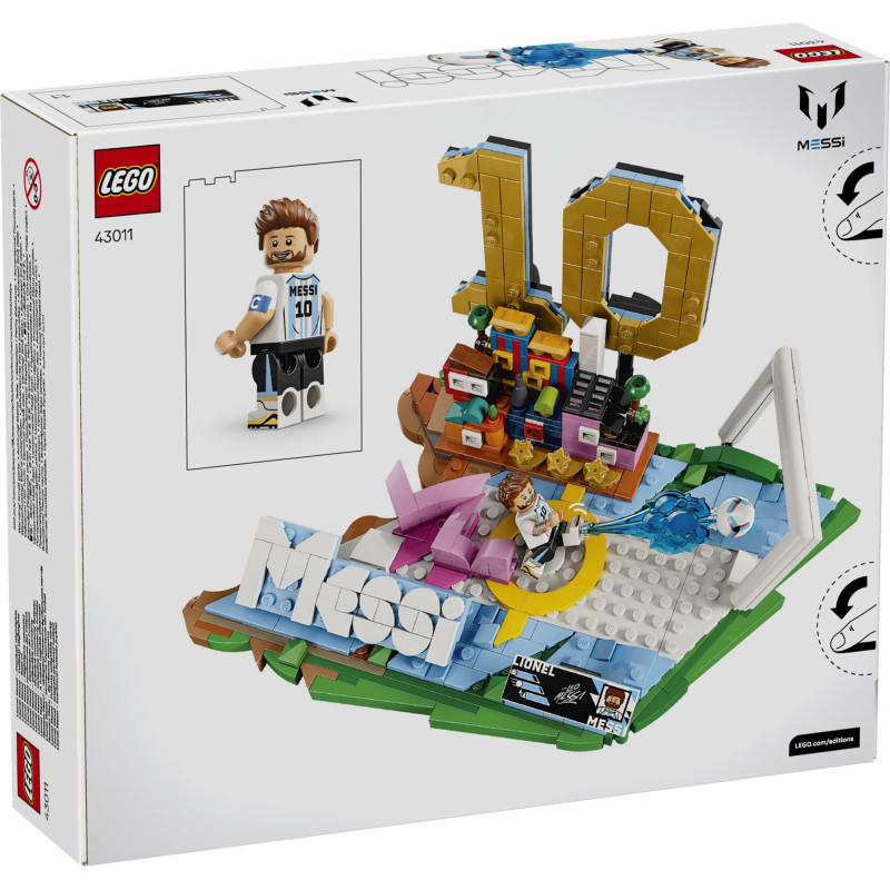 43011 LEGO Editions Лионель Месси – лучшие моменты футбольного матча