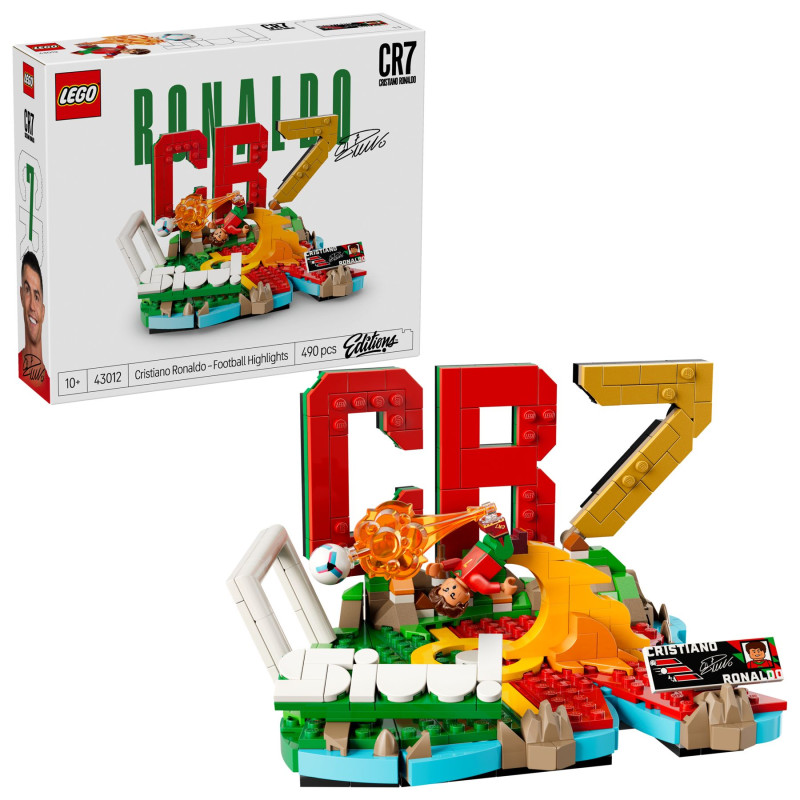 43012 LEGO Editions Криштиану Роналду – лучшие моменты футбольного матча