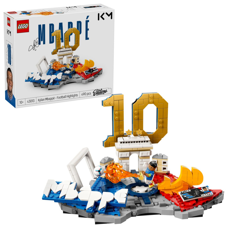 43013 LEGO Editions Килиан Мбаппе – лучшие моменты футбольного матча