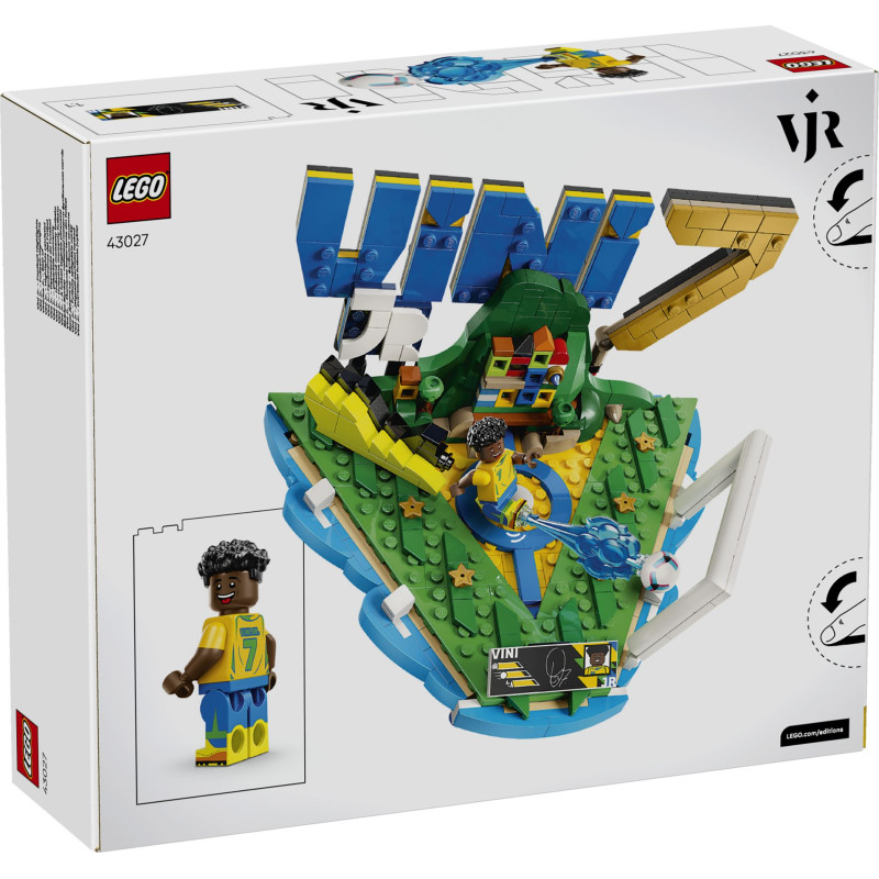 43027 LEGO Editions Винисиус Жуниор – лучшие моменты футбольного матча
