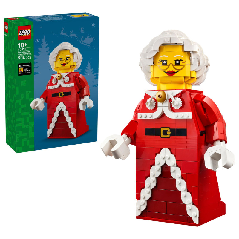 40875 LEGO Увеличенная минифигурка Миссис Клаус